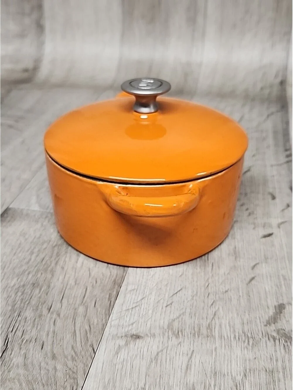 Mario Batali by DANSK Mini Cast Iron Dutch Oven - Orange